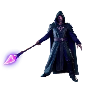 Powerful Dark Sorcerer Png Yrb PNG Image