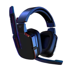 Powerful Gaming Headset Png Lxu PNG Image