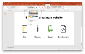 Powerpoint Vector Office Microsoft - Vector Icons Team Png, Transparent Png PNG image with transparent background
