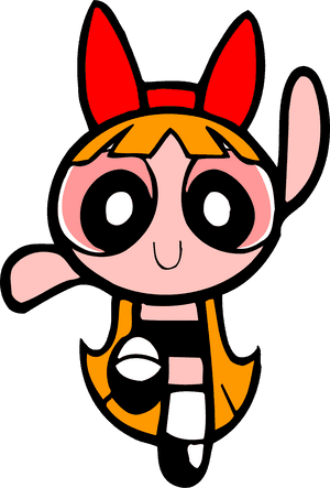 Powerpuff Girls Blossom Cartoon - Power Puff Girls Vector, HD Png Download PNG image with transparent background