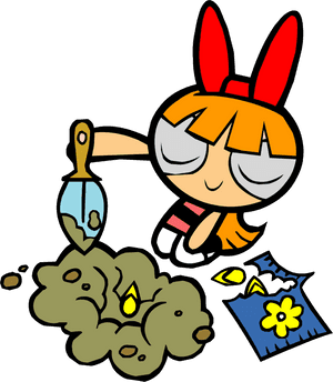 Powerpuff Girls Blossom Is Happy, HD Png Download PNG image with transparent background