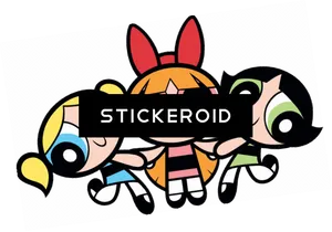 Powerpuff Girls Group Pose PNG Image