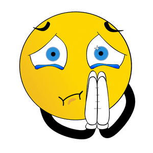 Praying_ Emoji_ Illustration.png PNG with transparent background