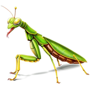 Praying Mantis Art Png Xxb61 PNG Image