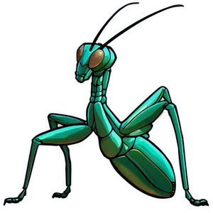 Praying Mantis Outline Png Nsh PNG Image