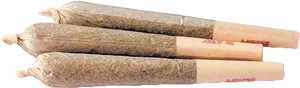 Pre Rolled Cannabis Joints PNG Image