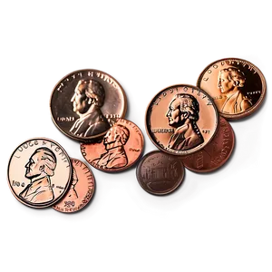 Precious Pennies Png 86 PNG Image