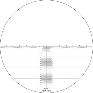 Precision Rifle Scope Crosshair PNG Image