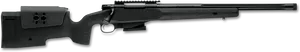 Precision Sniper Rifle Profile PNG Image