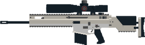 Assault Rifle - Ranged Weapon, HD Png Download PNG image with transparent background