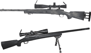 M24 Sniper Weapon System - M24 Sniper, HD Png Download PNG image with transparent background