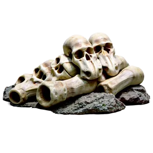 Prehistoric Bones Pile Png 42 PNG Image