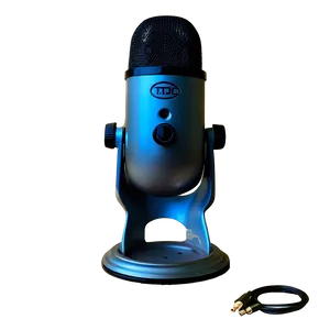 Premium Blue Yeti Microphone Png Glt35 PNG Image