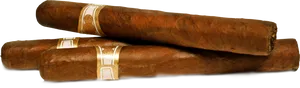 Premium Hand Rolled Cigars PNG Image