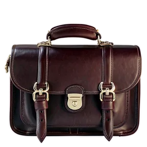 Premium Leather Briefcase Png 90 PNG Image