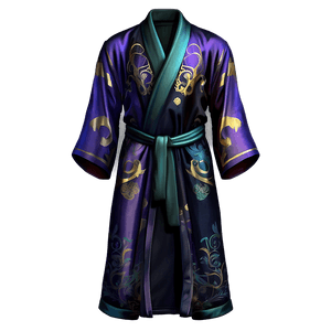 Premium Silk Robe PNG blx55 PNG with transparent background