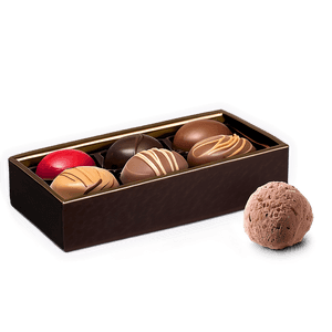 Premium Truffle Chocolate Box PNG sny PNG