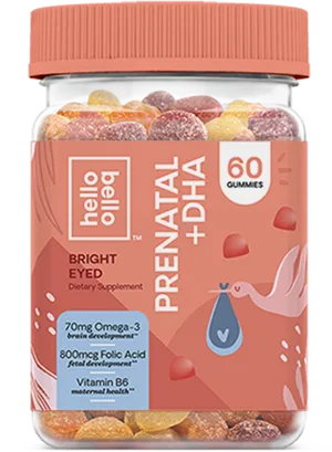 Prenatal Vitamin Gummies Bottle PNG Image