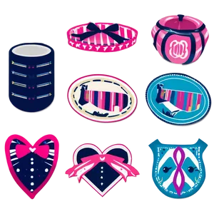 Preppy Stickers For Stationery Lovers Png 20 PNG Image