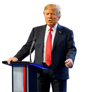 President In Debate Png Gju PNG Image