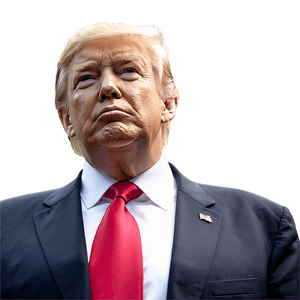 President Trump Rally PNG 05032024 PNG image with transparent background