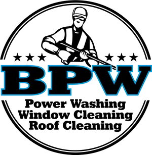 Pressure Washing Service Logo PNG Image