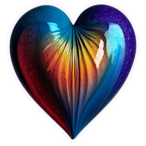 Pretty Heart Artwork PNG 64 PNG image with transparent background