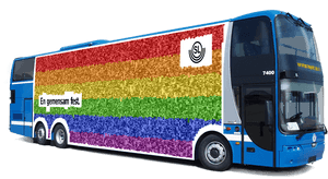 Gay Pride Bus, HD Png Download PNG image with transparent background
