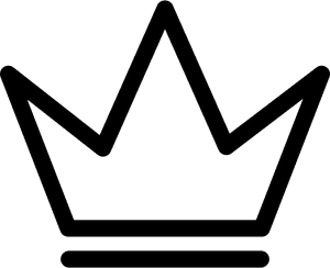 Royal Crown Outline For A Prince - Crown Outline Png, Transparent Png PNG with transparent background
