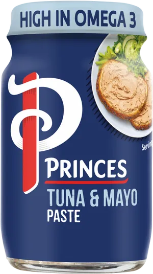 Princes Tuna Mayo Paste Omega3 PNG Image