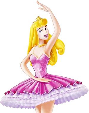 Princess Aurora Pose PNG Image