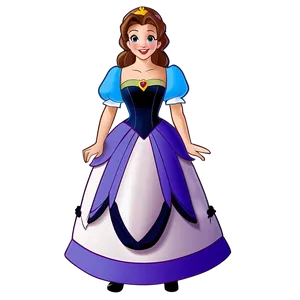 Princess Belle Character Png 06292024 PNG Image