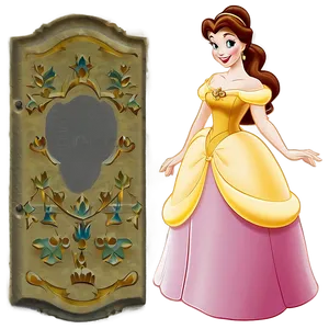 Princess Belle Character Png 79 PNG Image