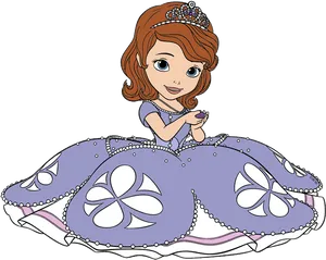 Princess Sofia The First Cartoon PNG Image