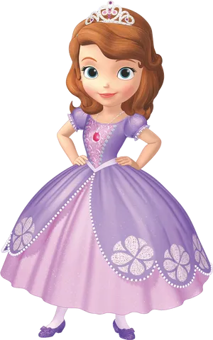 Princess Sofia The First Pose PNG Image