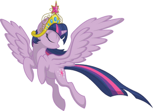 Mlp Princess Twilight Sparkle Flying, HD Png Download PNG