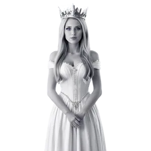 Princess White Crown Png Bjv17 PNG Image