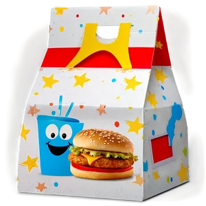 Printable Happy Meal Box Template Png Vvk59 PNG Image