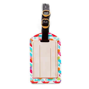 Printable Luggage Tag Graphic Png 36 PNG Image