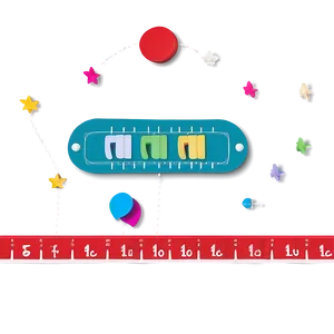 Printable Number Line Png 50 PNG Image