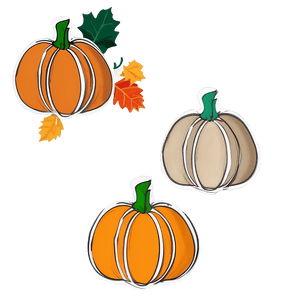 Printable Pumpkin Outline Template PNG wma46 PNG