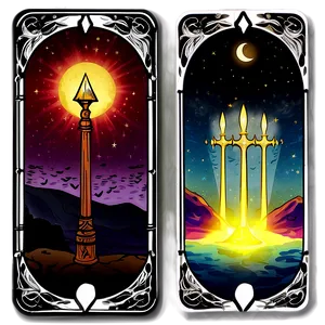 Printable Tarot Card Layout Png Fyt PNG Image