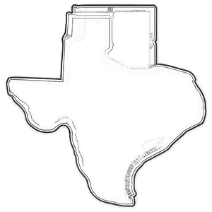 Printable Texas Outline PNG 05252024 PNG