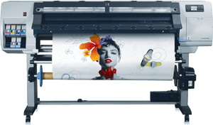 Printer Deskjet Hp Hewlett Packard Wide Format Printing - Hp L25500 Latex Printer, HD Png Download PNG image with transparent background