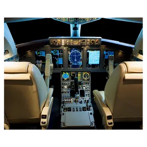 Private Jet Cockpit View Png 34 PNG Image