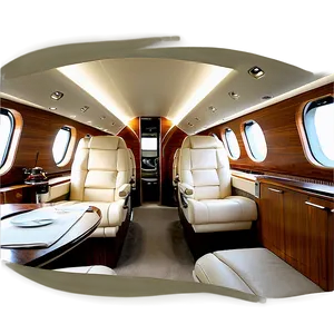 Private Jet Interior Png 1 PNG Image