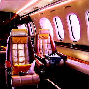 Private Jet Interior Png Qyt PNG Image