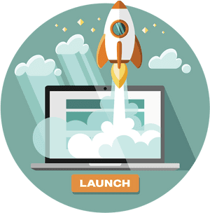 Launching A Website - Launching Website Graphic, HD Png Download PNG image with transparent background