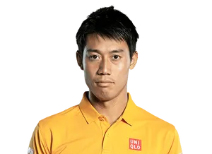 Professional Athletein Orange Uniqlo Shirt PNG Image