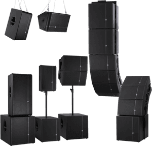 Flying Sound System Png, Transparent Png PNG
